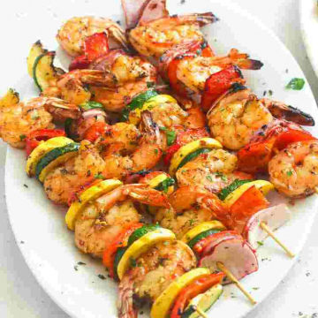 Grilled Shrimp Kebab